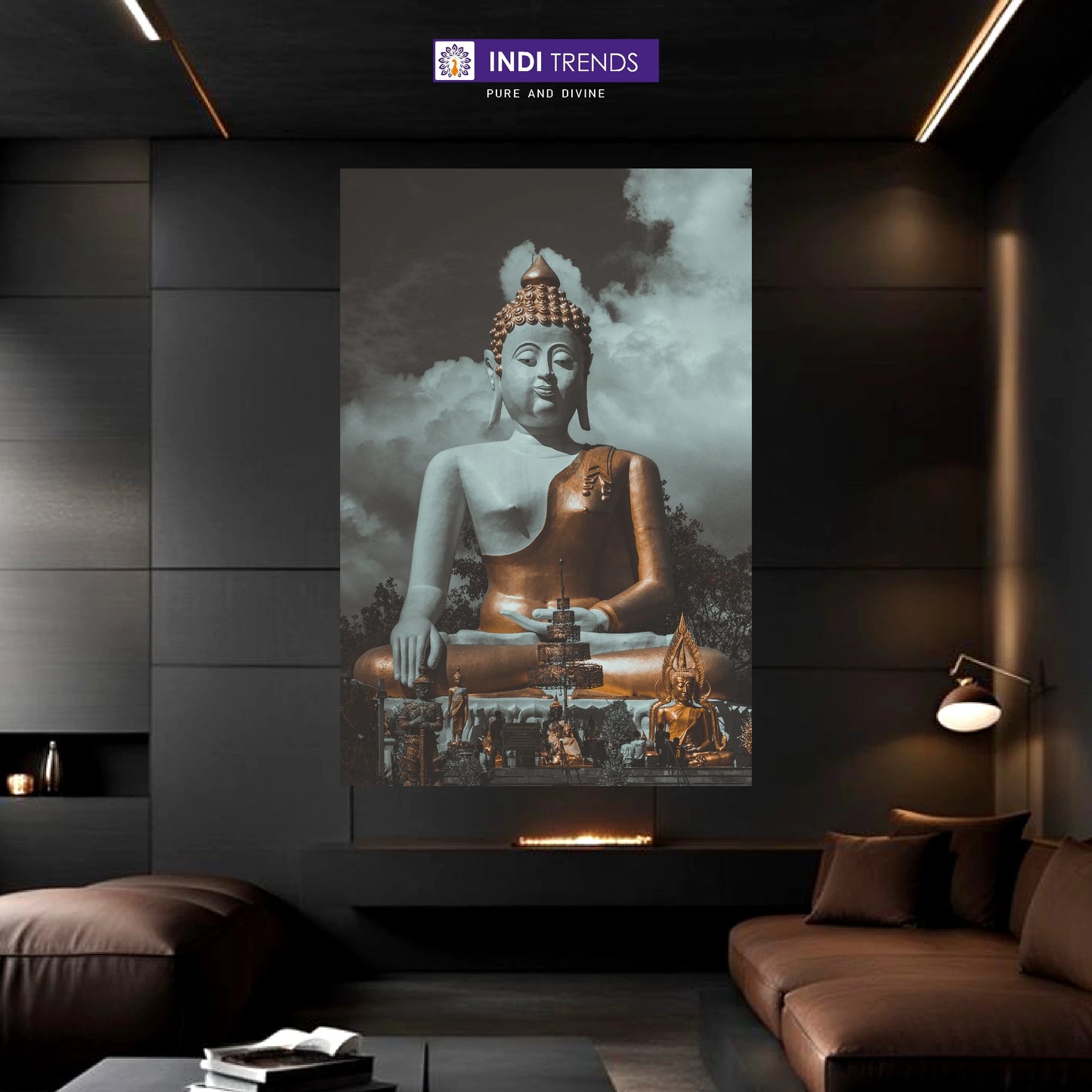 Lord Buddha Canvas Wall Art – Standard Print