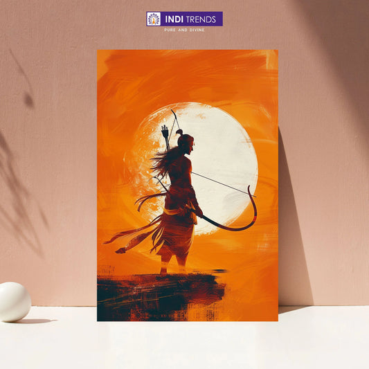 Lord Ram Canvas Wall Art – Standard Print