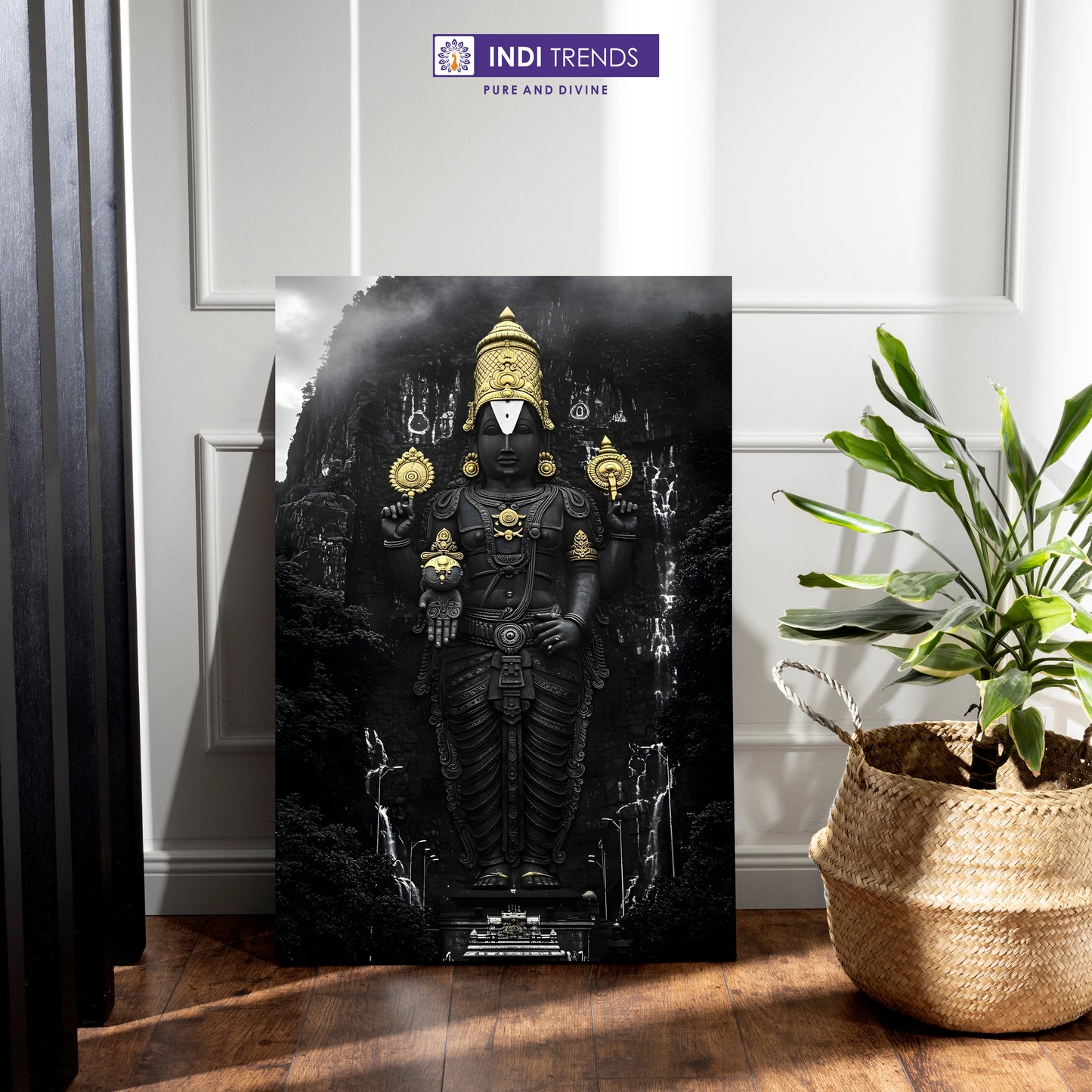 Tirupati Balaji Canvas Wall Art – Standard Print