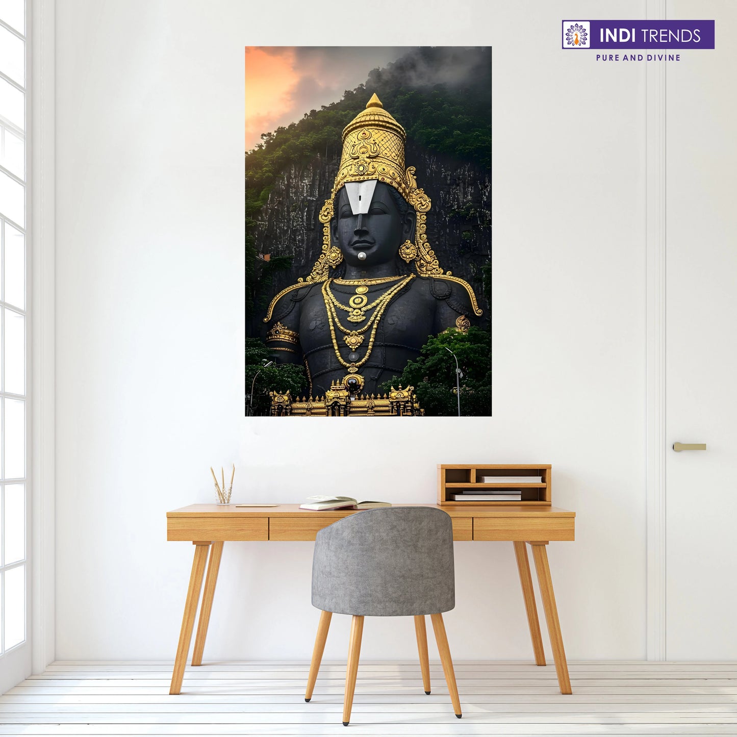 Tirupati Balaji Canvas Wall Art – Standard Print