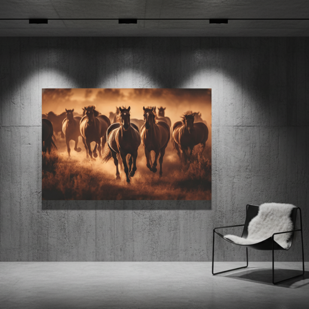 Vibrant Essence of the Primal Horse #06