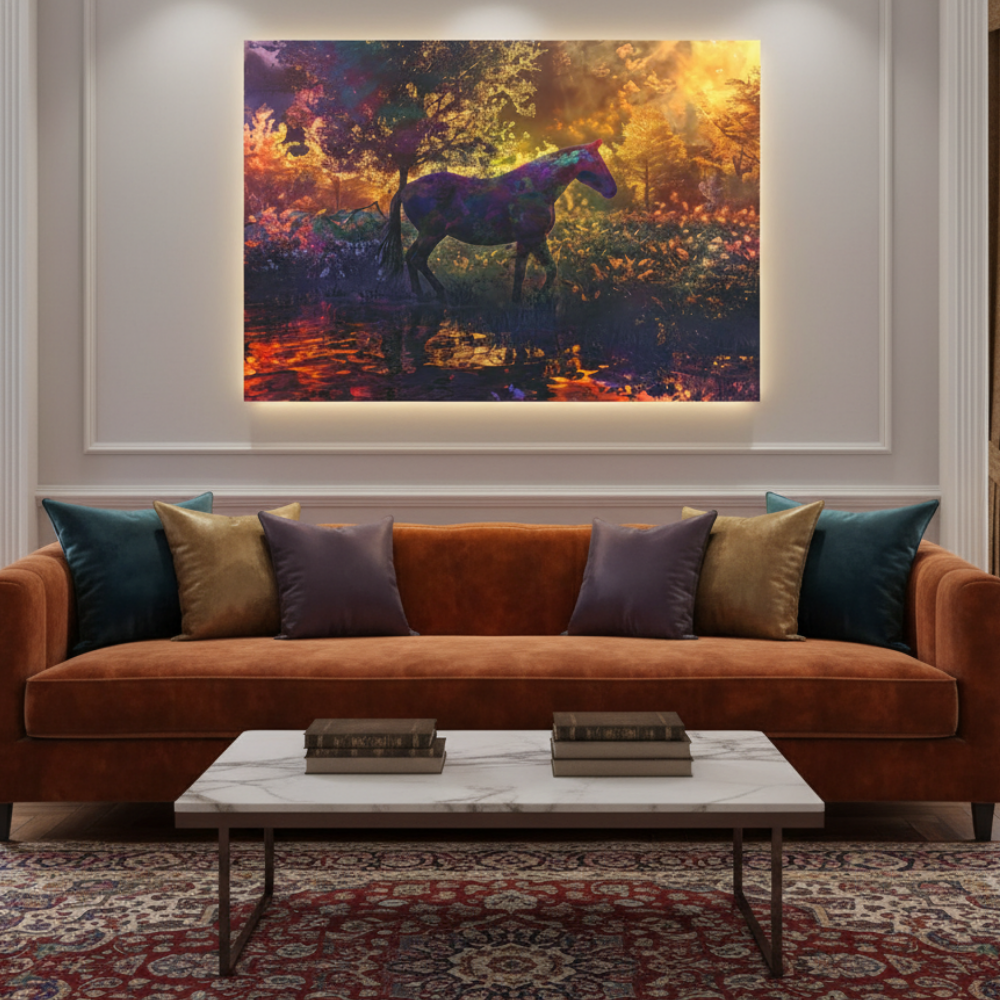 Vibrant Essence of the Primal Horse #02