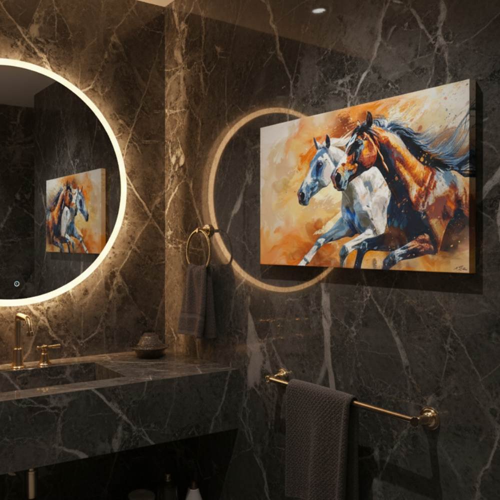 Vibrant Essence of the Primal Horse #20