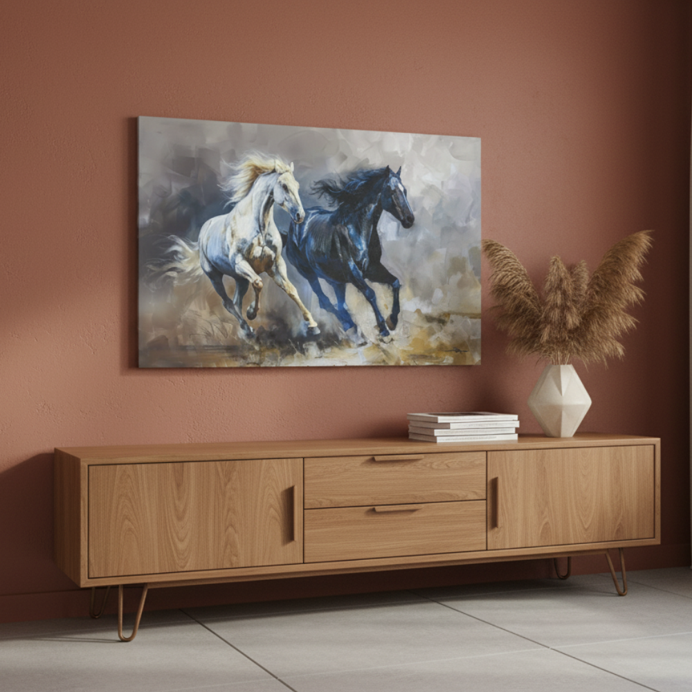Vibrant Essence of the Primal Horse #09