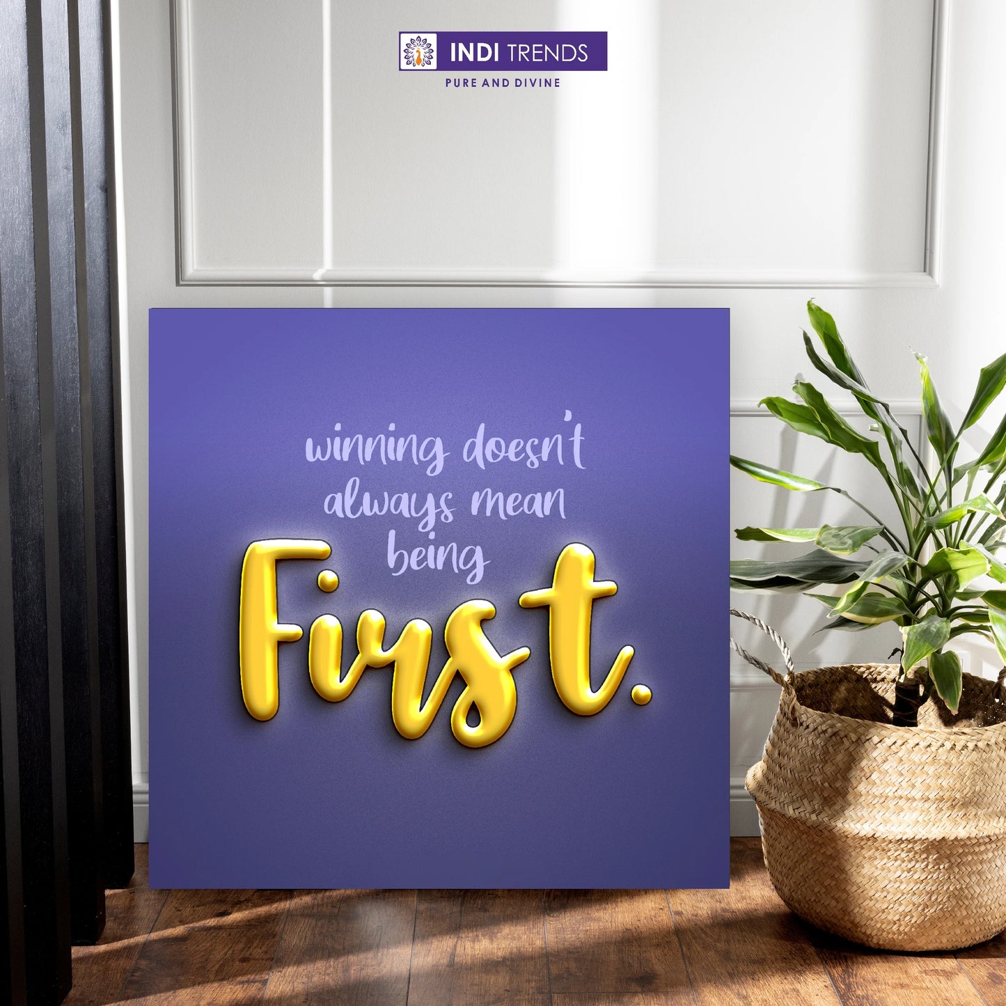 Creativ Thoughts Canvas Wall Art – Standard Print