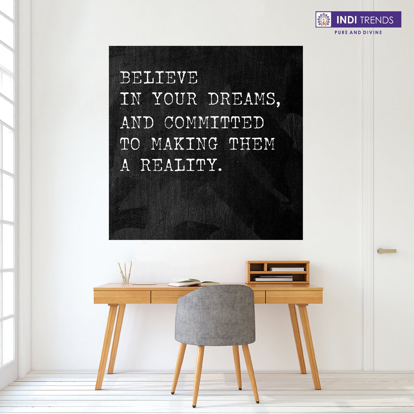 Creativ Thoughts Canvas Wall Art – Standard Print