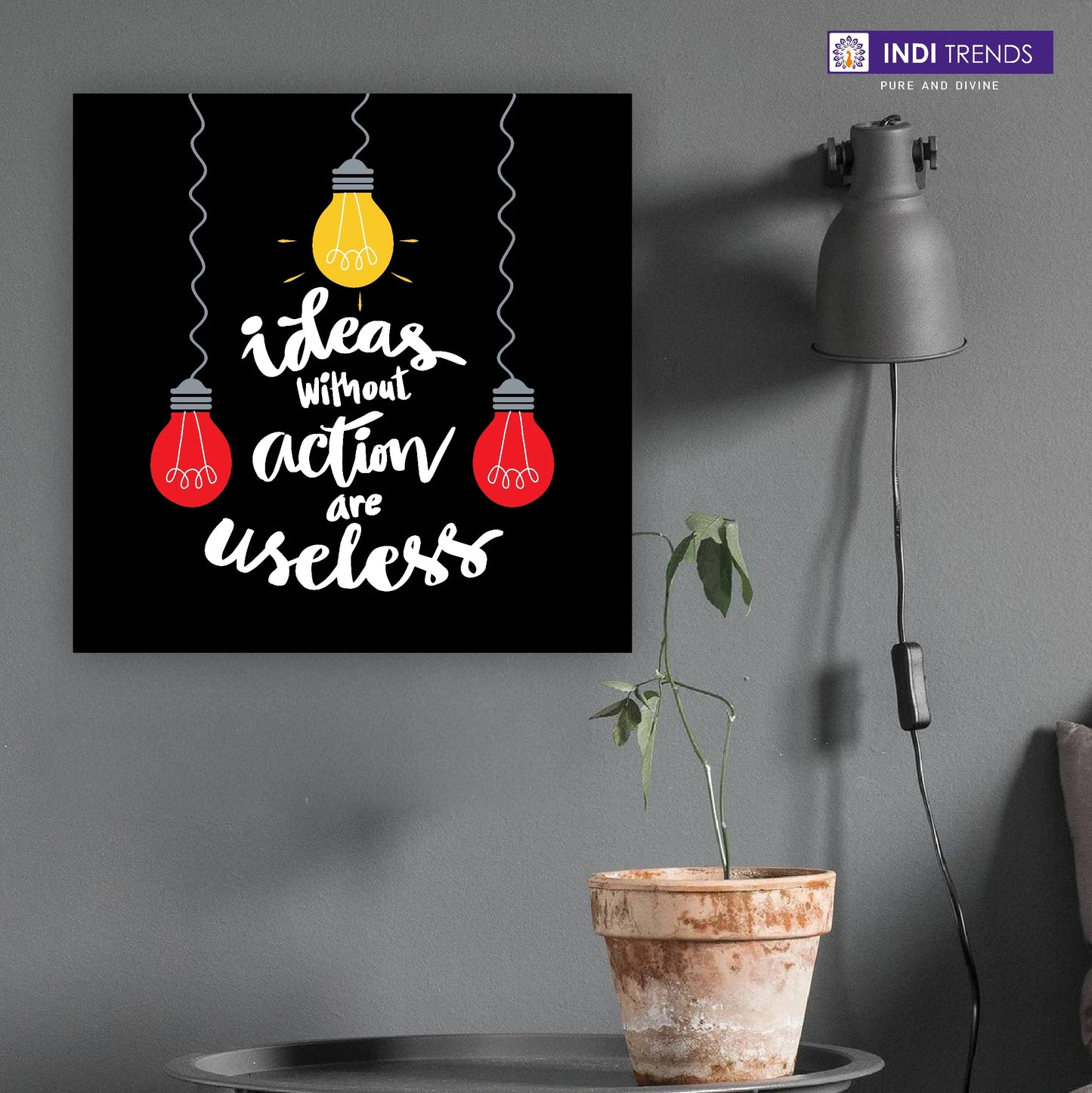 Creativ Thoughts Canvas Wall Art – Standard Print