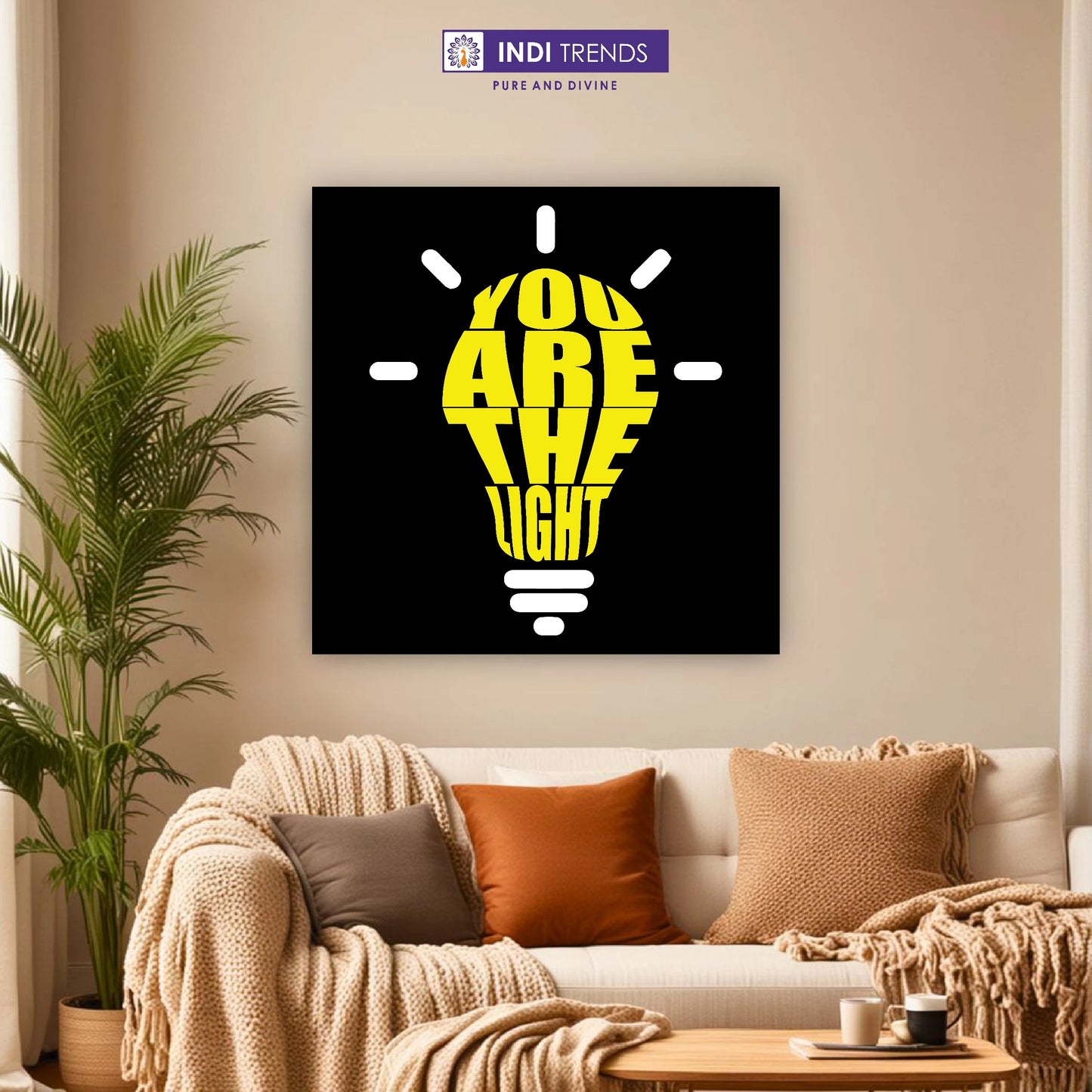 Creativ Thoughts Canvas Wall Art – Standard Print