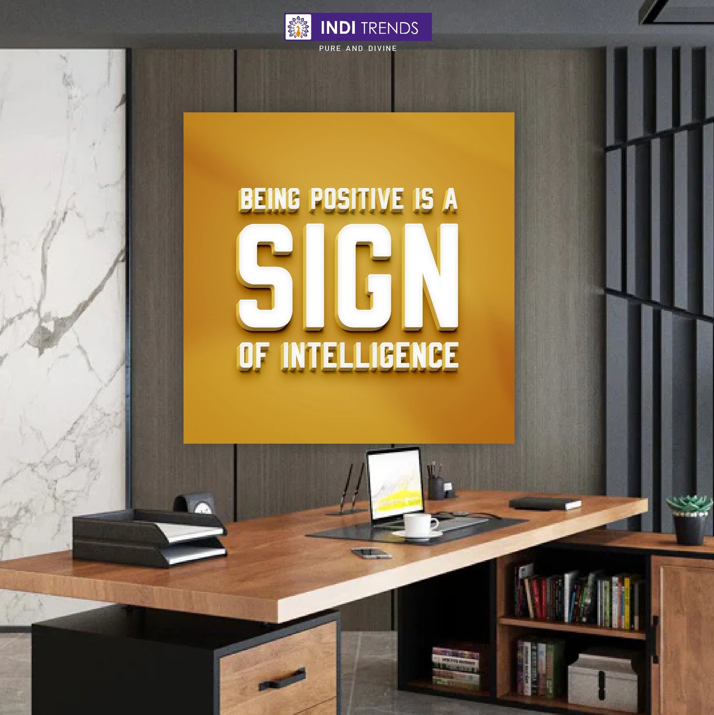 Creativ Thoughts Canvas Wall Art – Standard Print