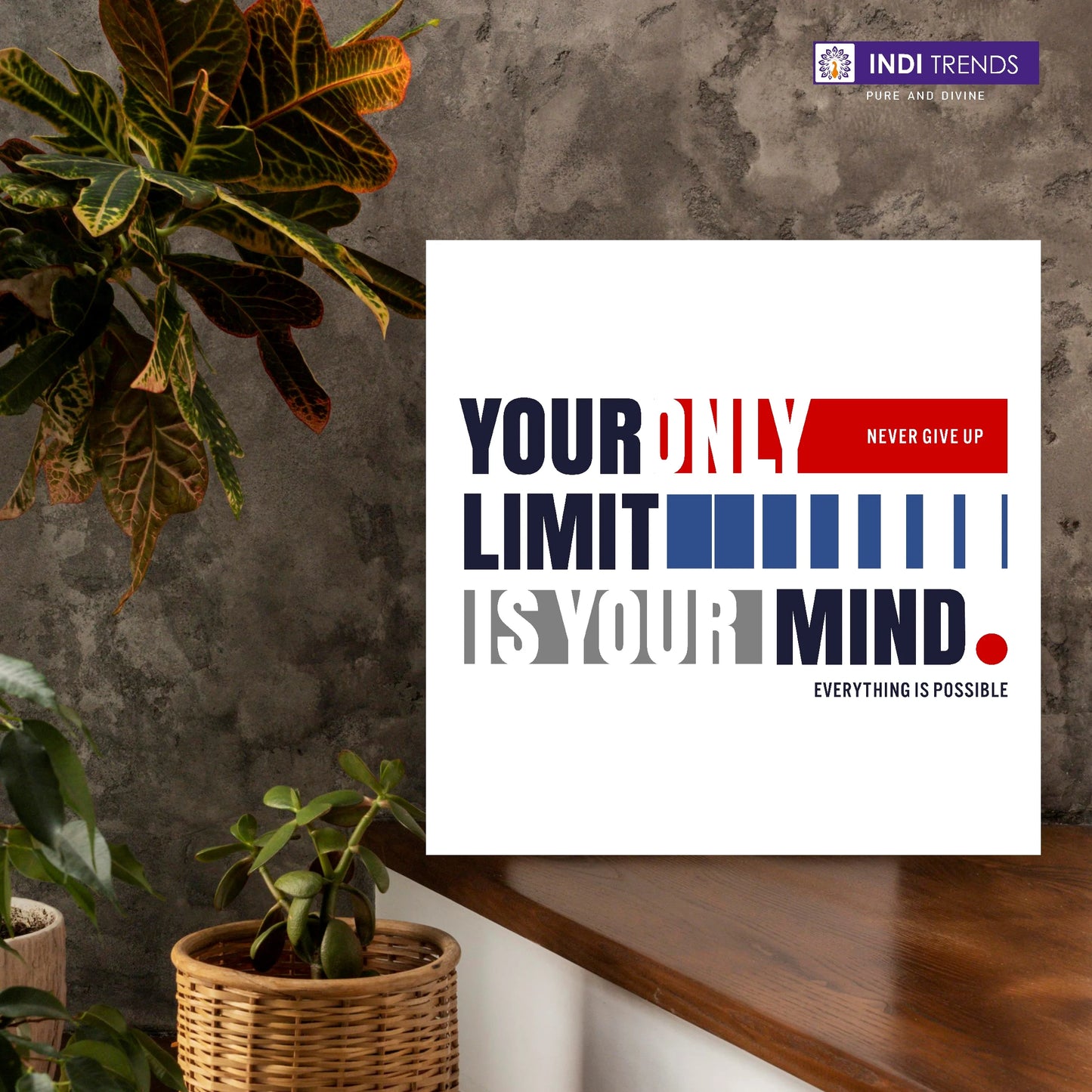 Creativ Thoughts Canvas Wall Art – Standard Print