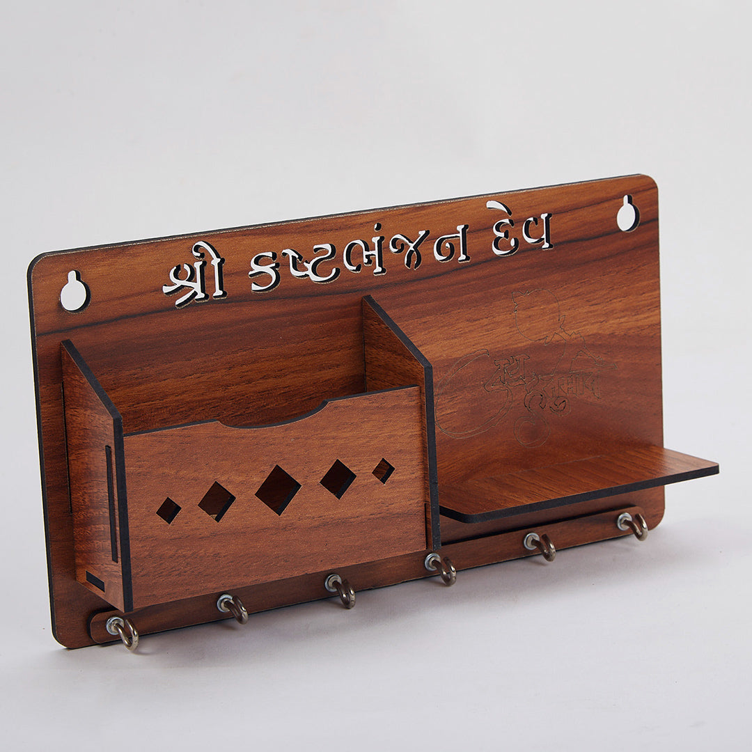 WOODEN KEY STAND - 2-5X10-0.170GM - Salangpur Store