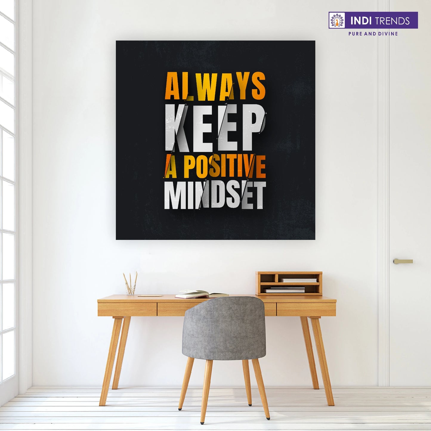 Creativ Thoughts Canvas Wall Art – Standard Print