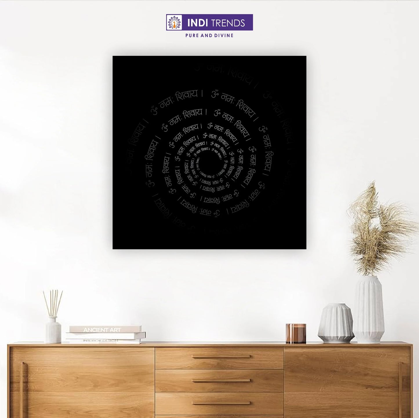 Spiritual Mantra Canvas Wall Art – Standard Print