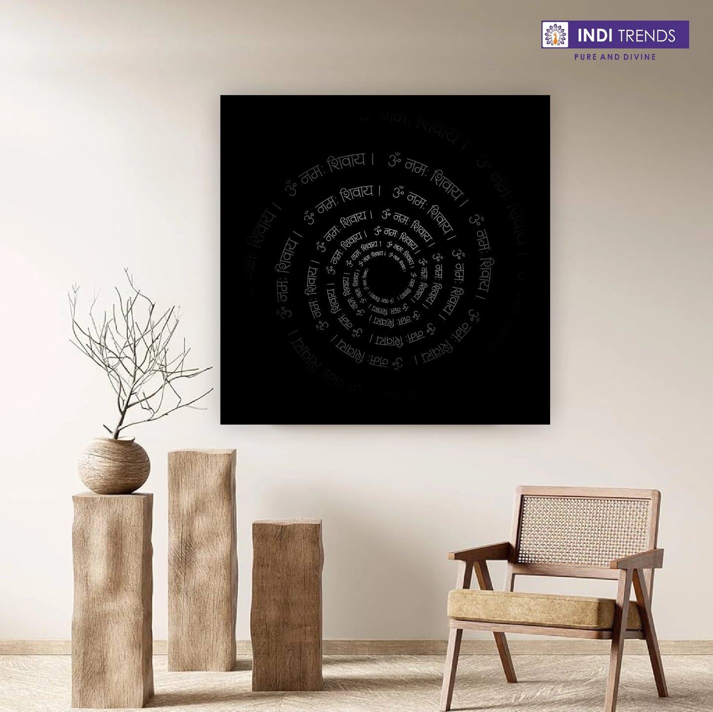 Spiritual Mantra Canvas Wall Art – Standard Print