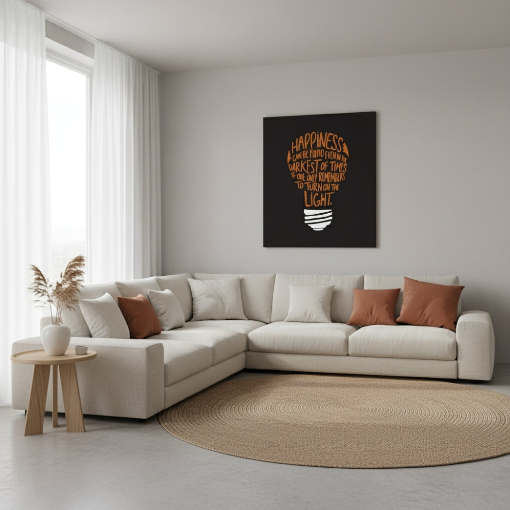 Creativ Thoughts Canvas Wall Art – Standard Print
