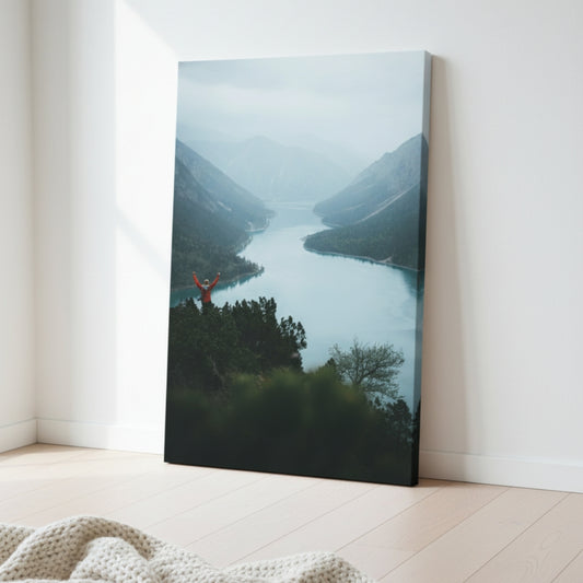 Serene Nordic Valley Wall Art