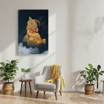 Lord Hanumanji Canvas Wall Art – Standard Print