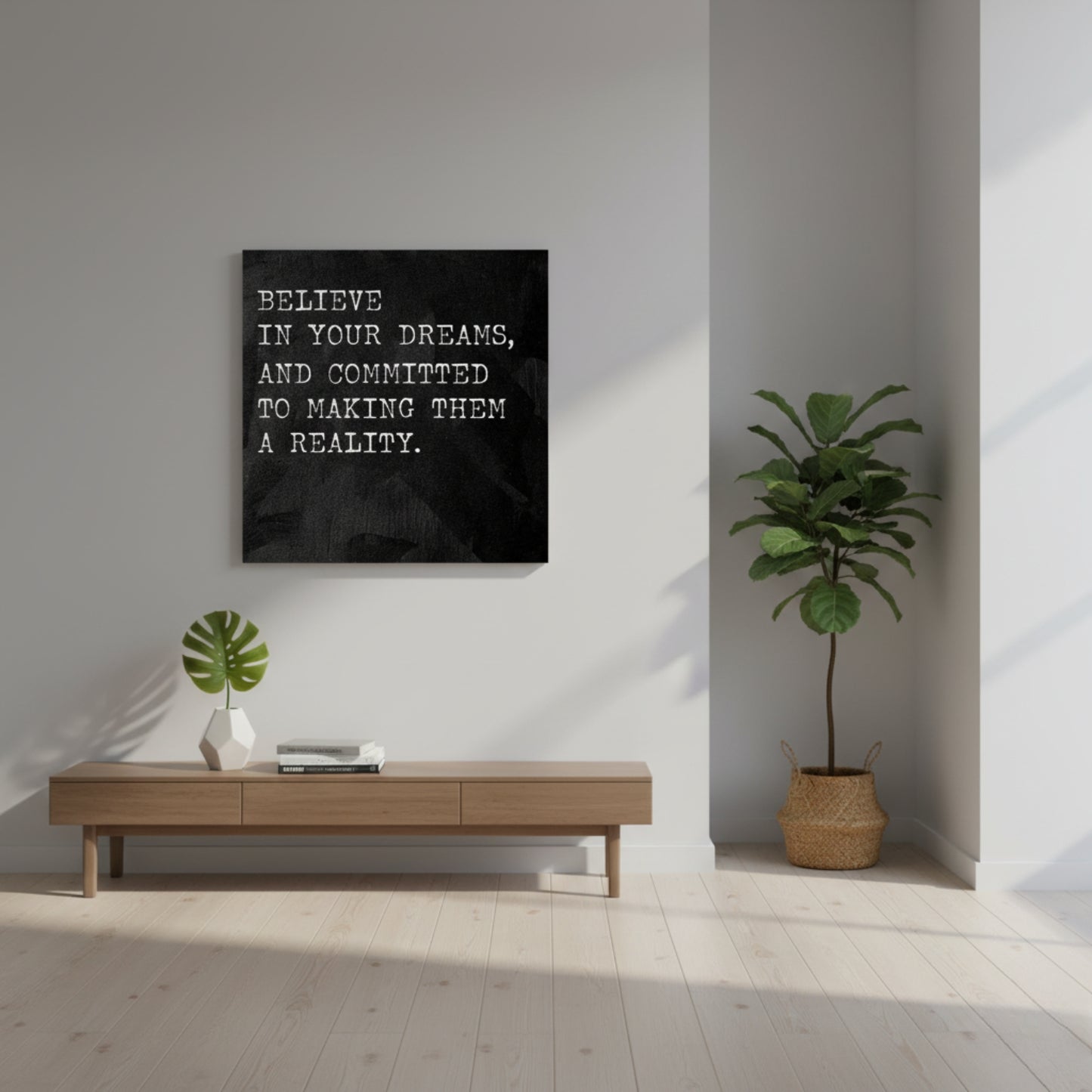 Dreams to Reality: The Power of Commitment – Actionable Goal Setting Quote