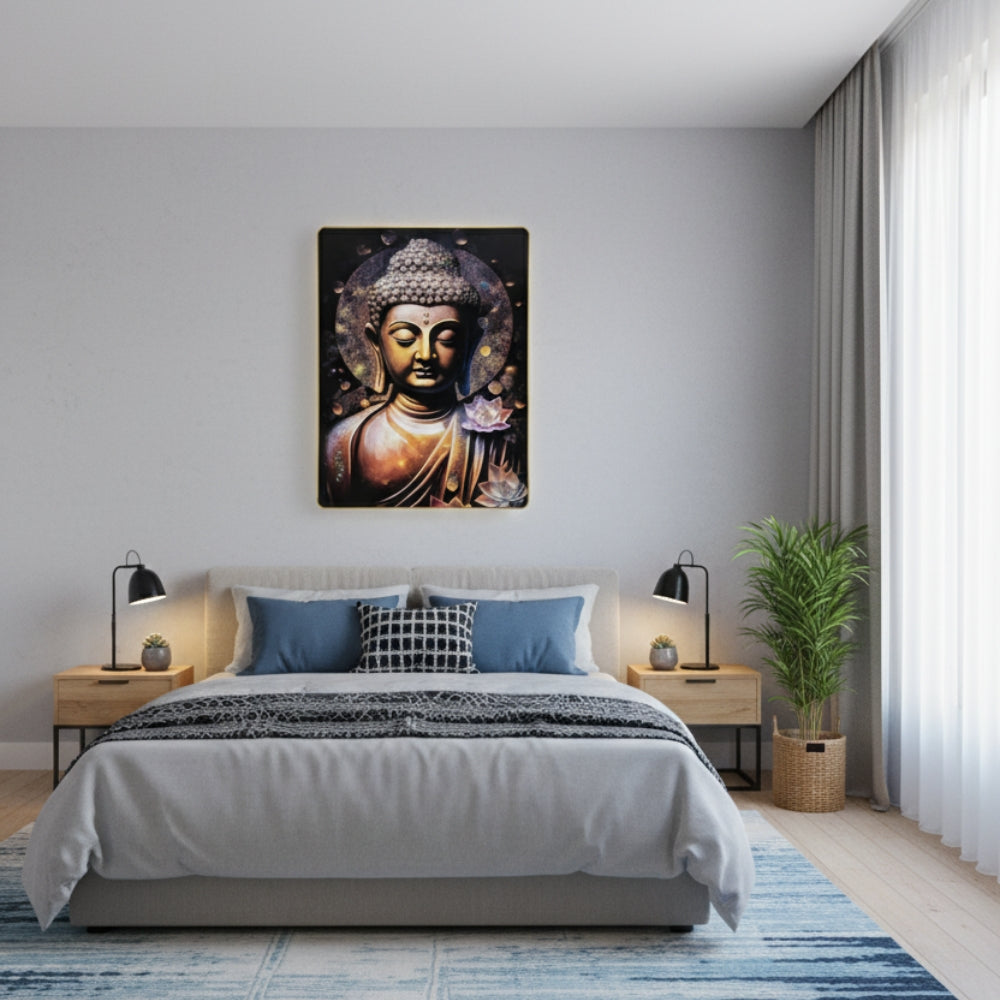 Sparkle Buddha Meditation Art