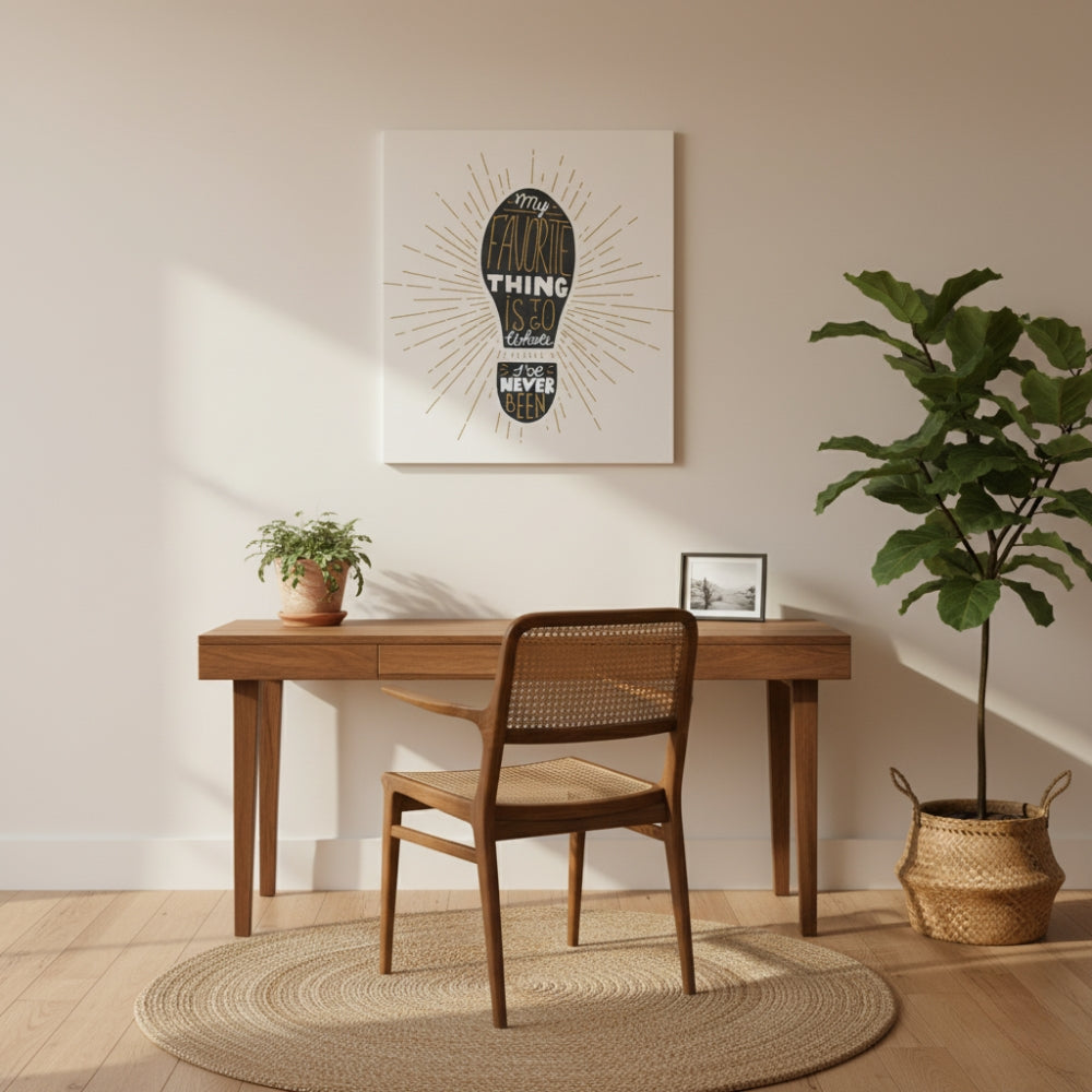 Creativ Thoughts Canvas Wall Art – Standard Print
