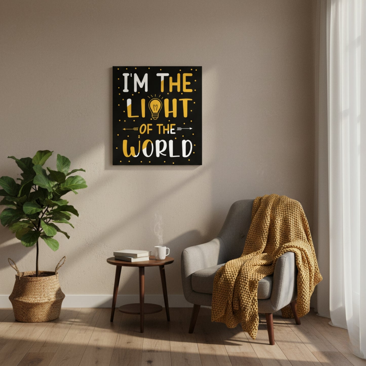 I Am The Light of The World – Self-Affirmation Quote