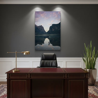 Solitude Mountain Lake Canvas Print