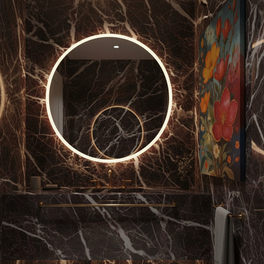 Vibrant Abstract Floral Canvas Print #20