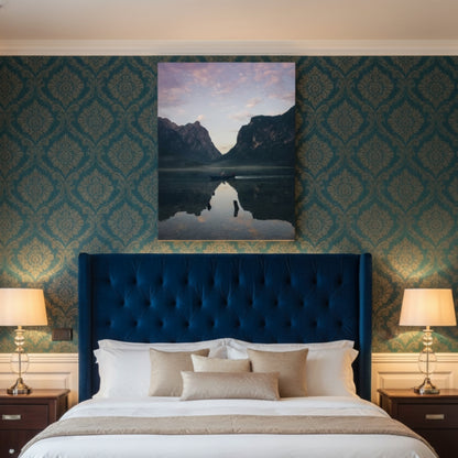 Solitude Mountain Lake Canvas Print