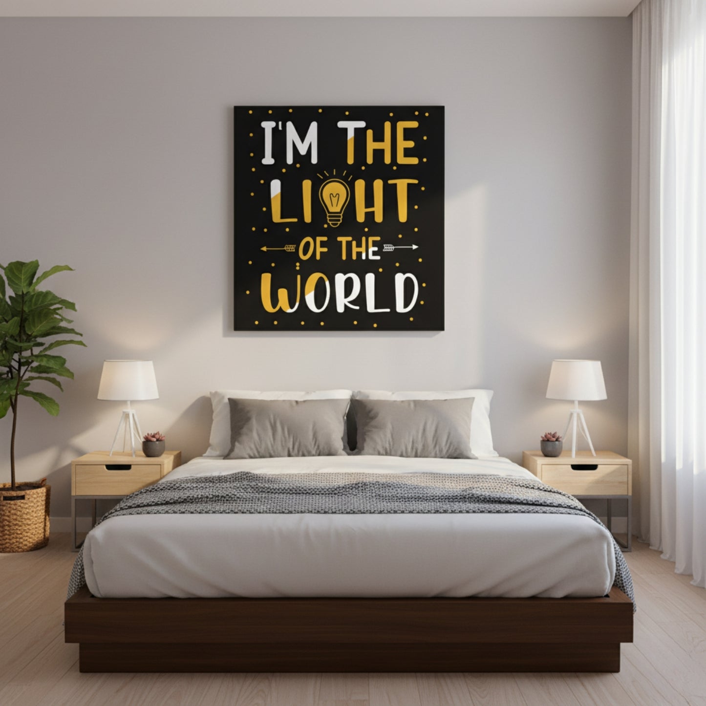 I Am The Light of The World – Self-Affirmation Quote