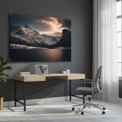 Majestic Peak Reflection Wall Art