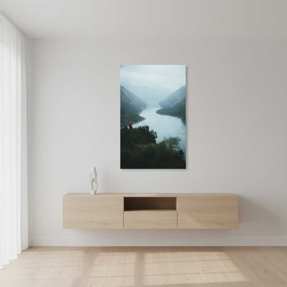 Serene Nordic Valley Wall Art