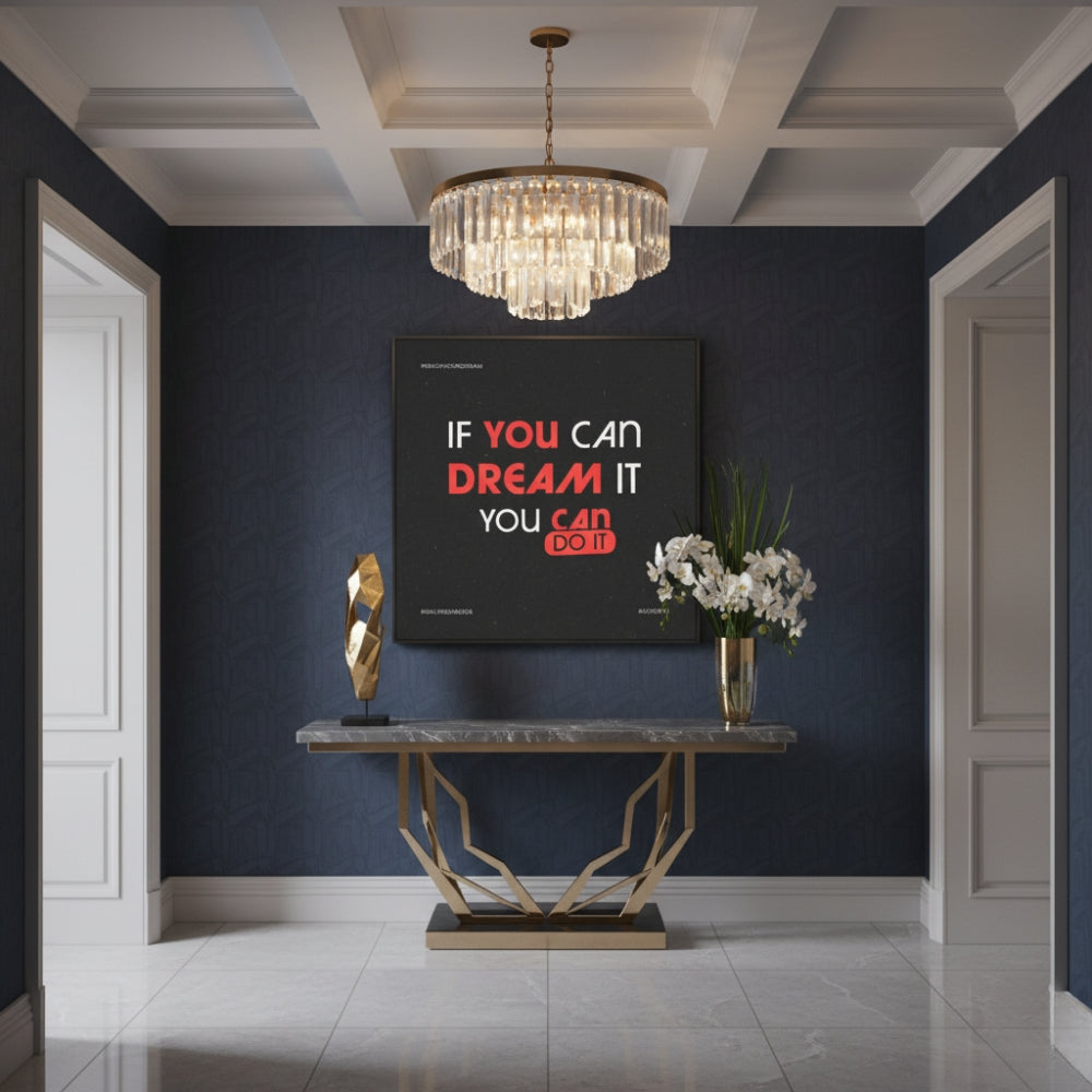 Creativ Thoughts Canvas Wall Art – Standard Print