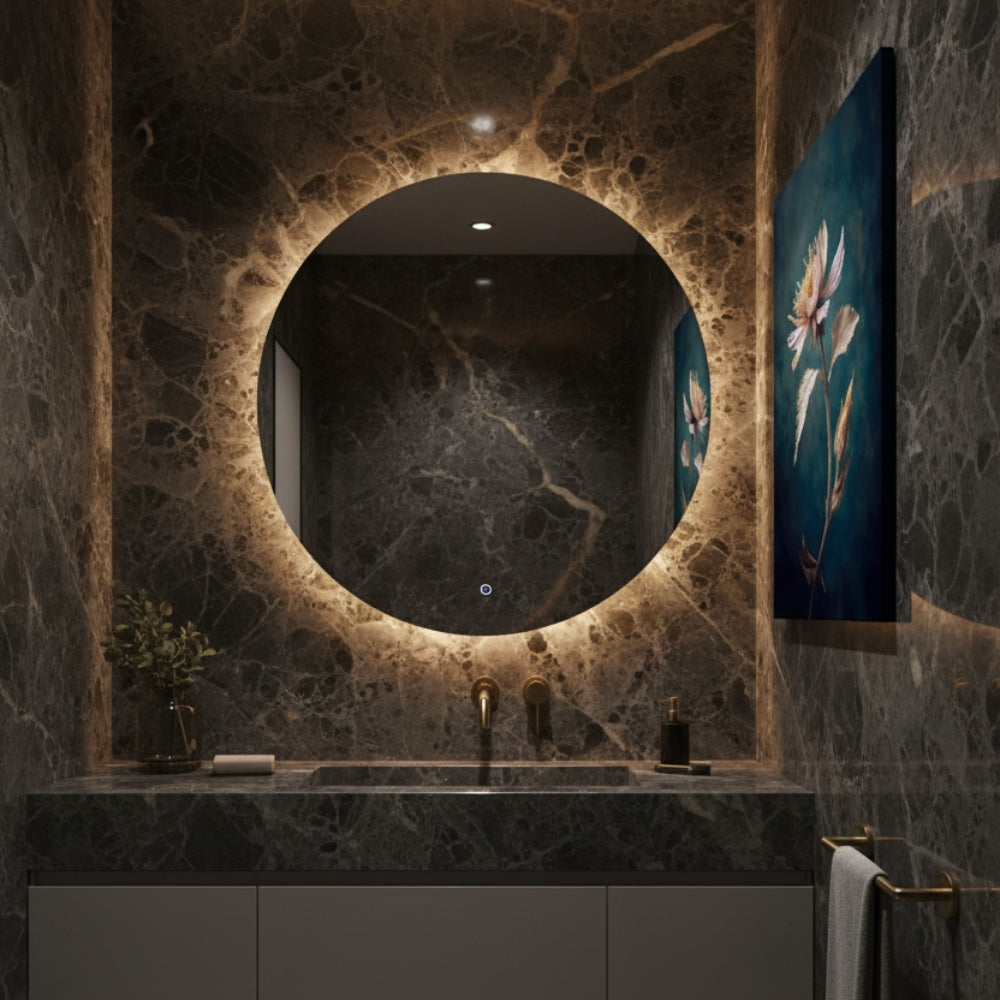 Vibrant Abstract Floral Canvas Print #28