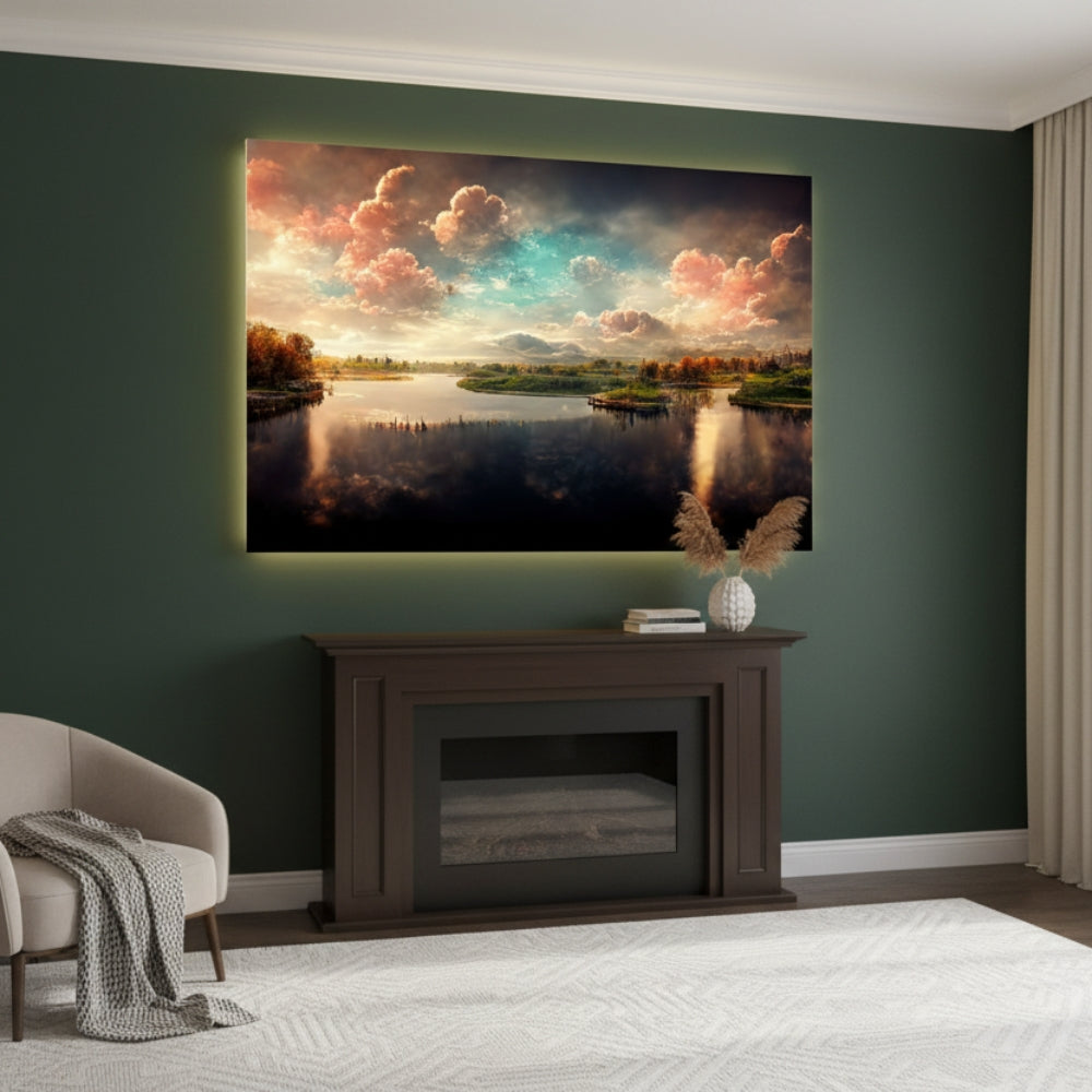 Dramatic Sky Landscape Wall Art