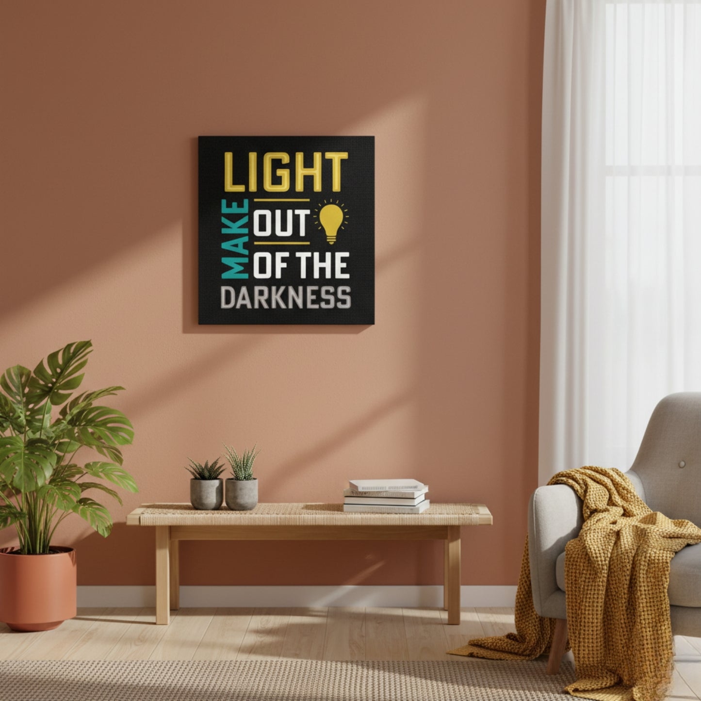 Light Out of Darkness – Overcoming Adversity Quote