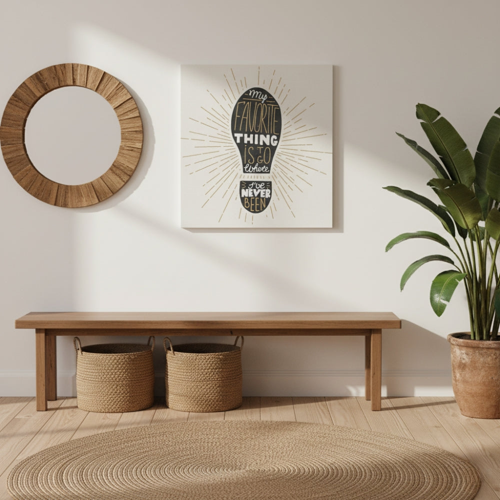 Creativ Thoughts Canvas Wall Art – Standard Print