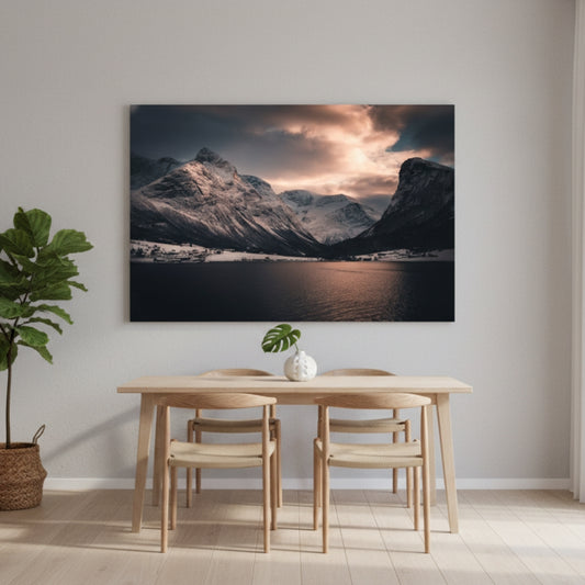Majestic Peak Reflection Wall Art