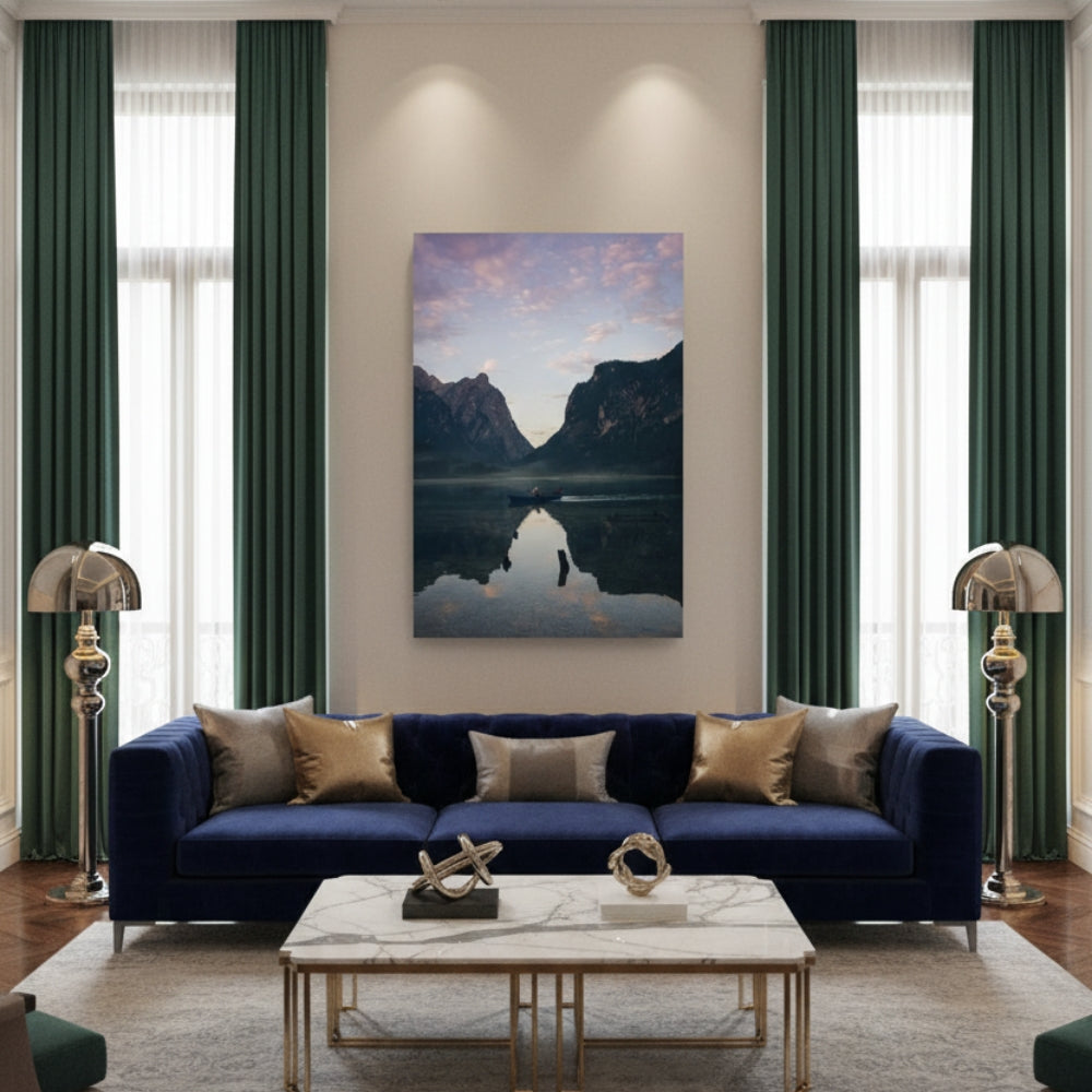 Solitude Mountain Lake Canvas Print