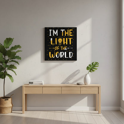 I Am The Light of The World – Self-Affirmation Quote