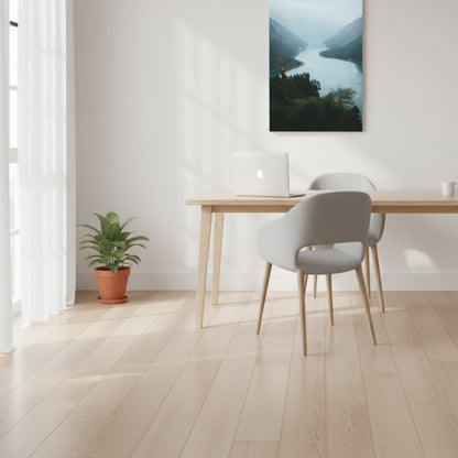 Serene Nordic Valley Wall Art