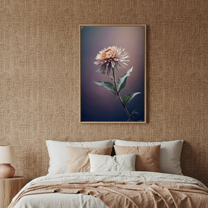 Vibrant Abstract Floral Canvas Print #21