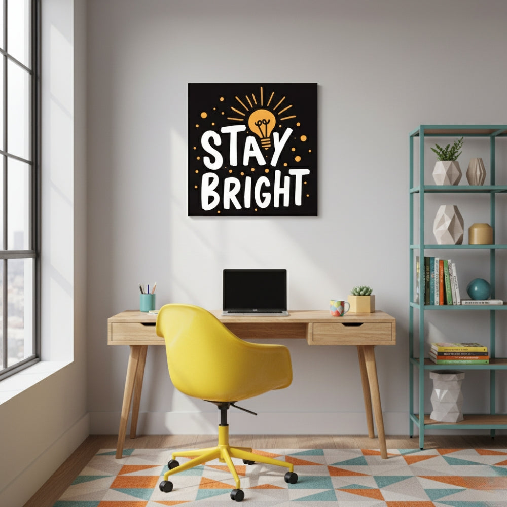 Creativ Thoughts Canvas Wall Art – Standard Print