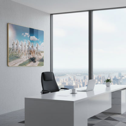 Seven Running Horses Vastu Art