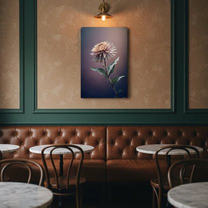 Vibrant Abstract Floral Canvas Print #21