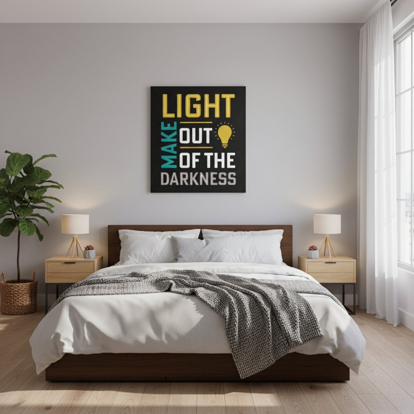 Light Out of Darkness – Overcoming Adversity Quote