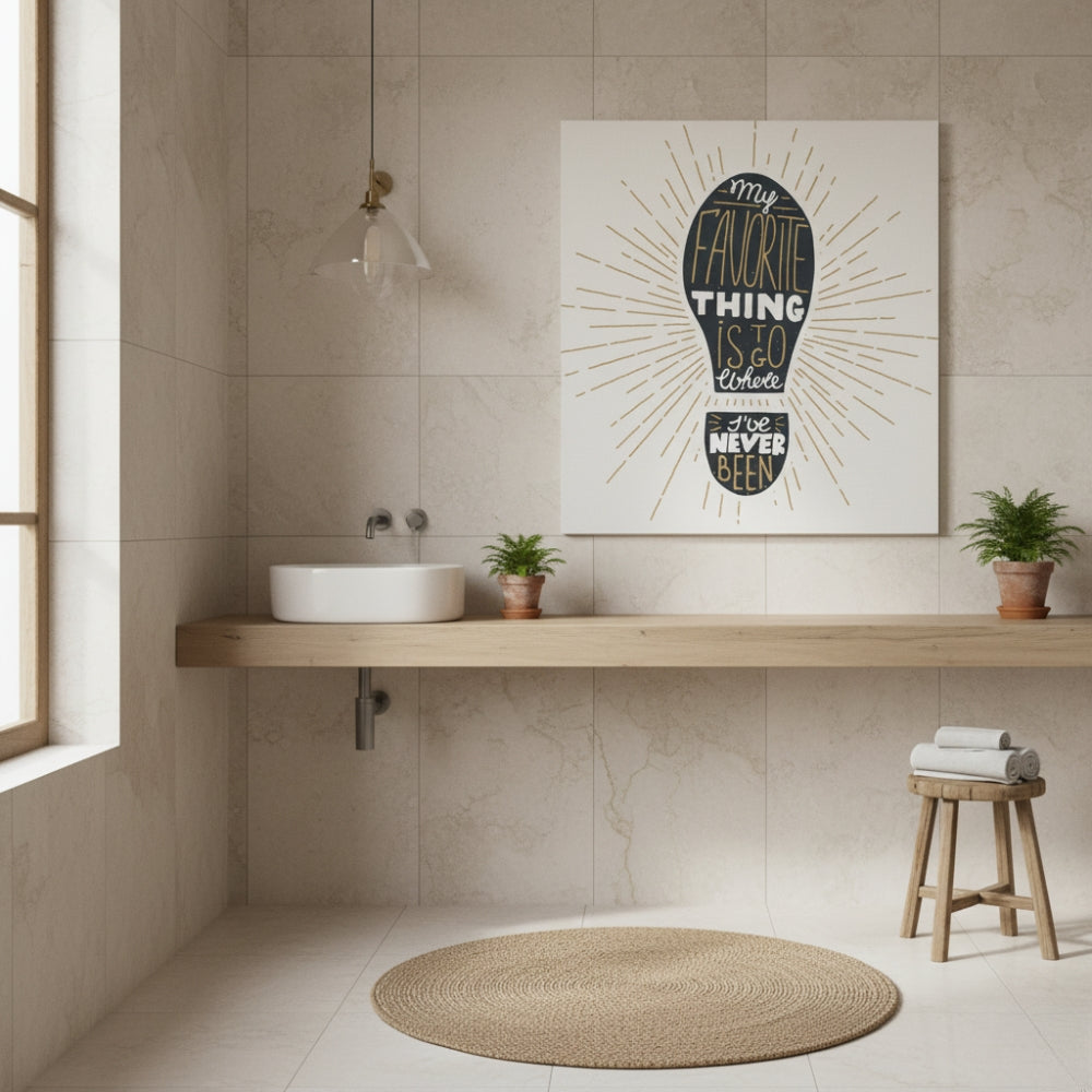 Creativ Thoughts Canvas Wall Art – Standard Print