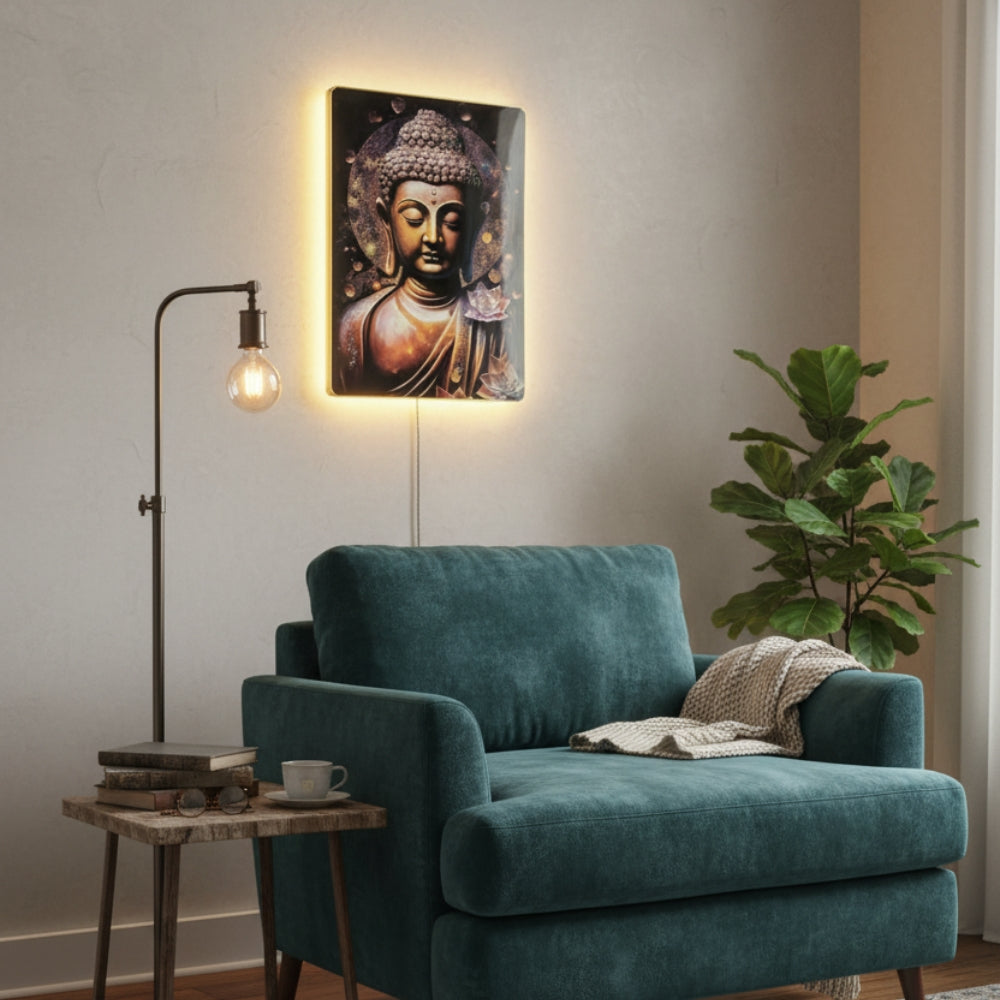 Sparkle Buddha Meditation Art