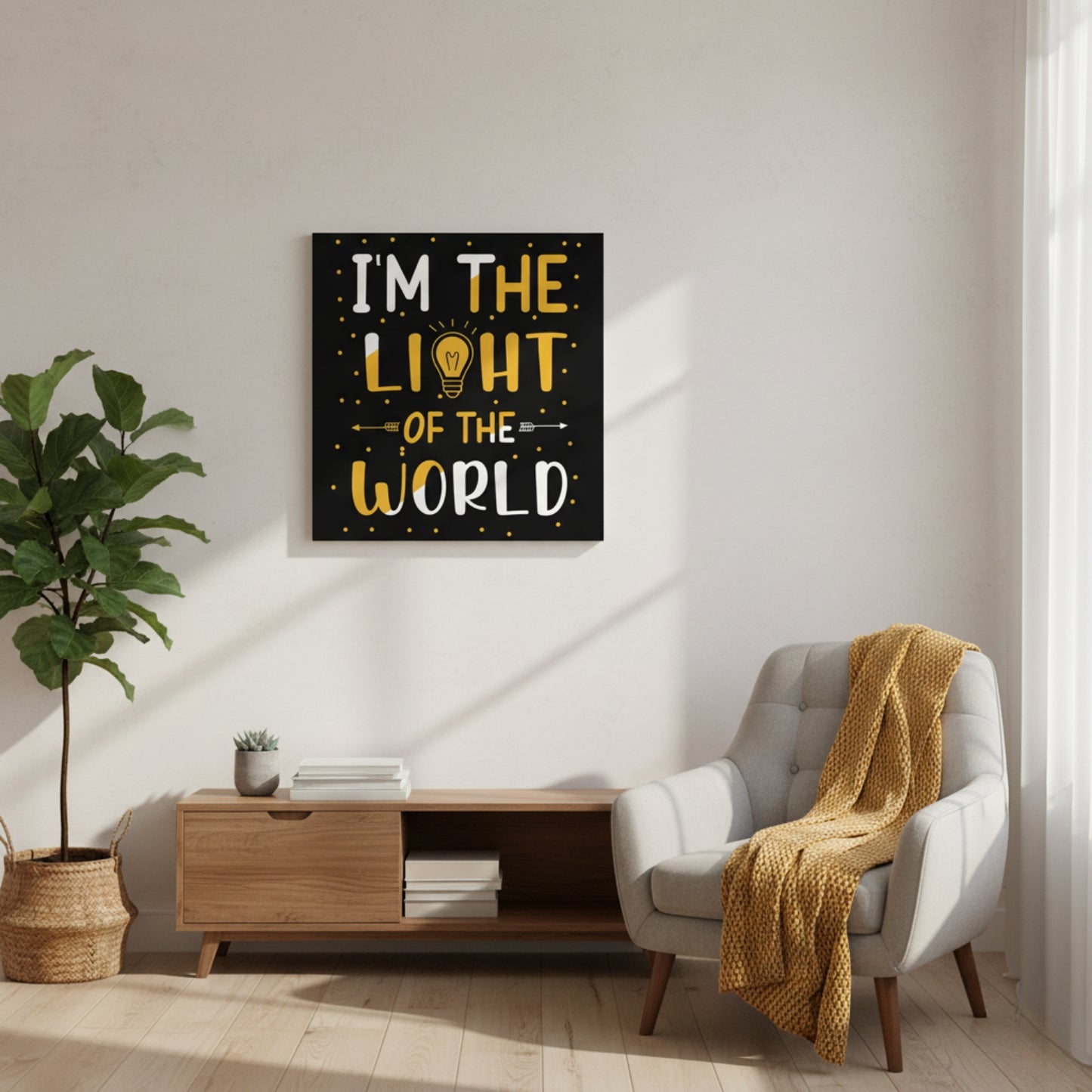 I Am The Light of The World – Self-Affirmation Quote