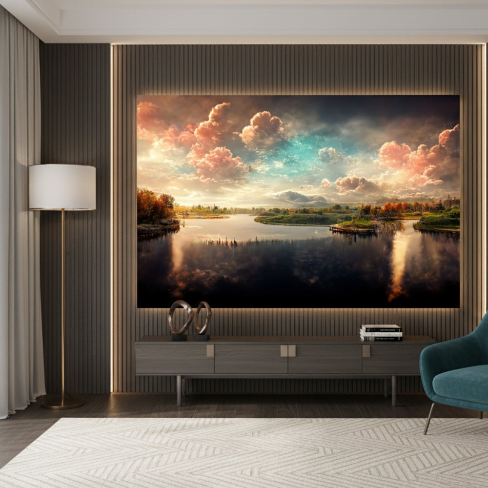 Dramatic Sky Landscape Wall Art