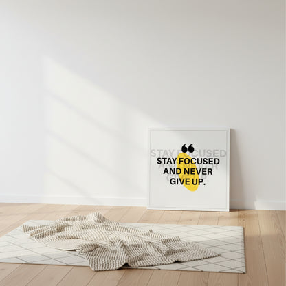 Positive Energy Quote Frame for Home Office – Indi Trends Thought Canvas